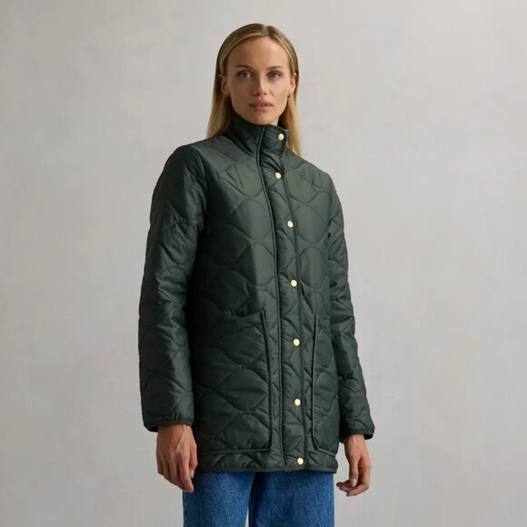 Quince Jackets & Blazers - Featherless Quilted Long Puffer Jacket